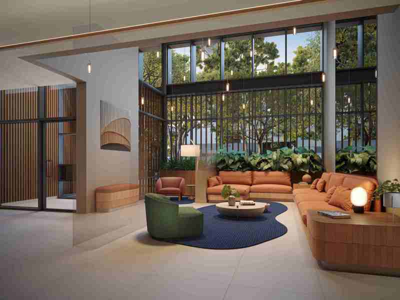 PERSPECTIVA ILUSTRADA DO LOBBY