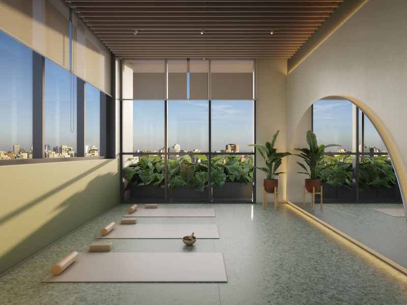 PERSPECTIVA ILUSTRADA DA ESPAÇO ZEN