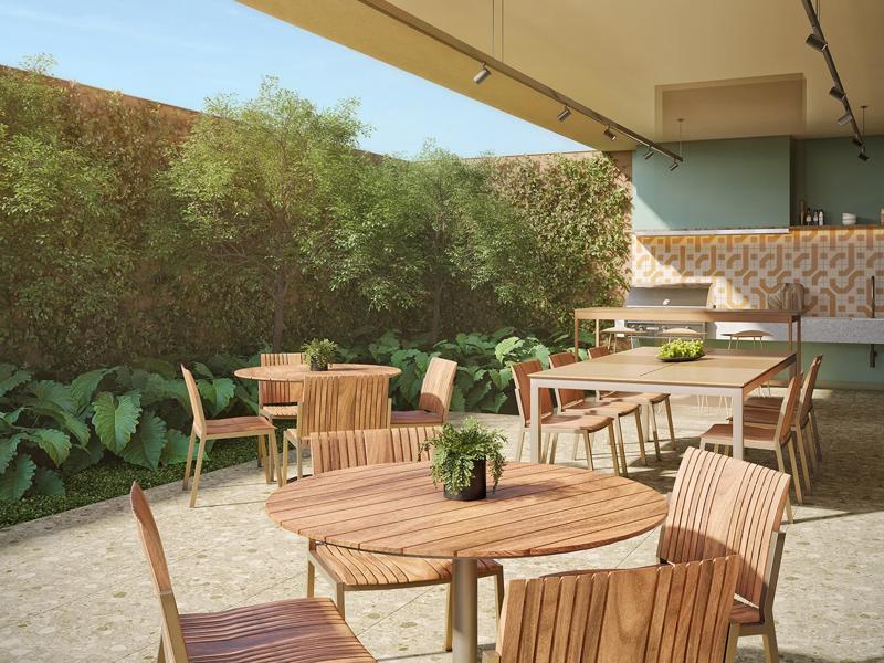 PERSPECTIVA ILUSTRADA DA CHURRASQUEIRA