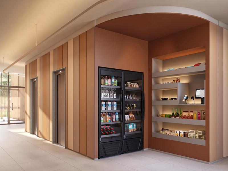 PESPECTIVA ILUSTRADA DO MINIMARKET