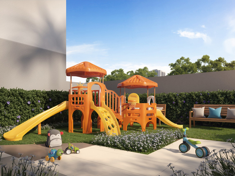 Perspectiva Ilustrada Do Playground