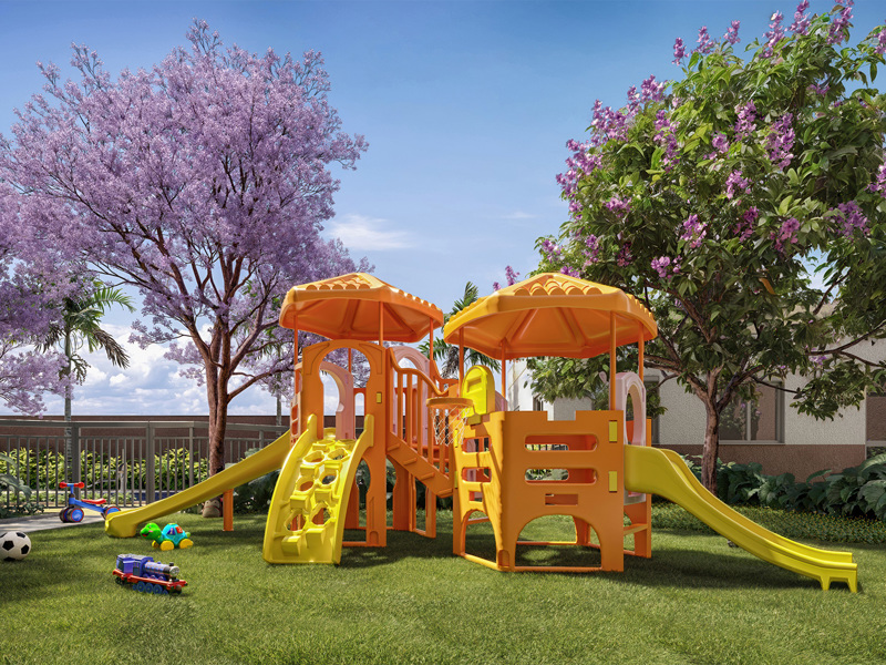 Perspectiva Ilustrada Do Playground