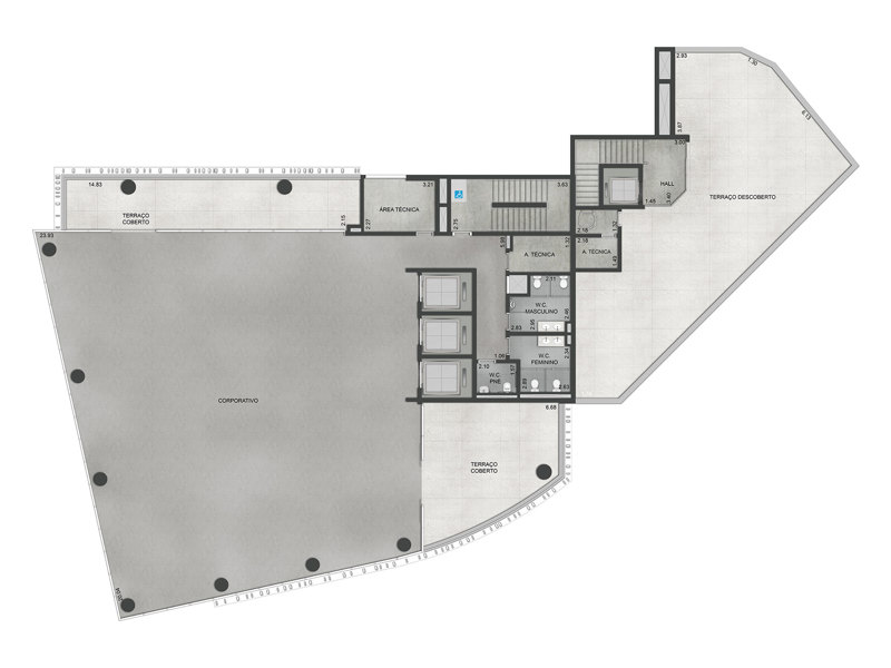 Ilustração da planta - Planta ilustrada 